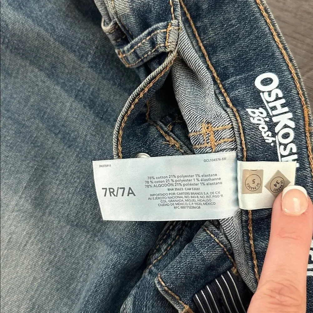 OshKosh B'gosh Little Boy’s 7R Straight Leg‎ Jeans